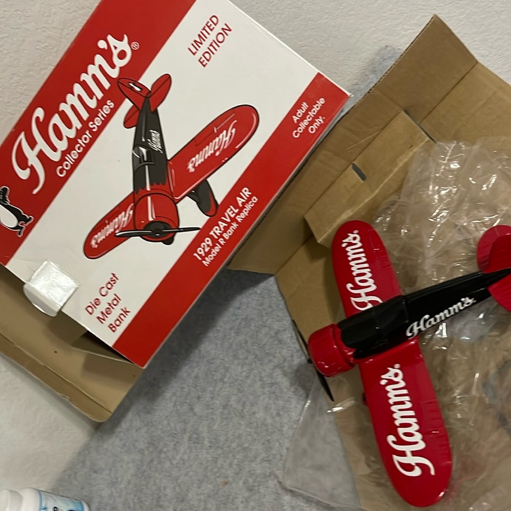 Hamm’s Collector Series 1929 Travel Air - Limited Edition - NIB